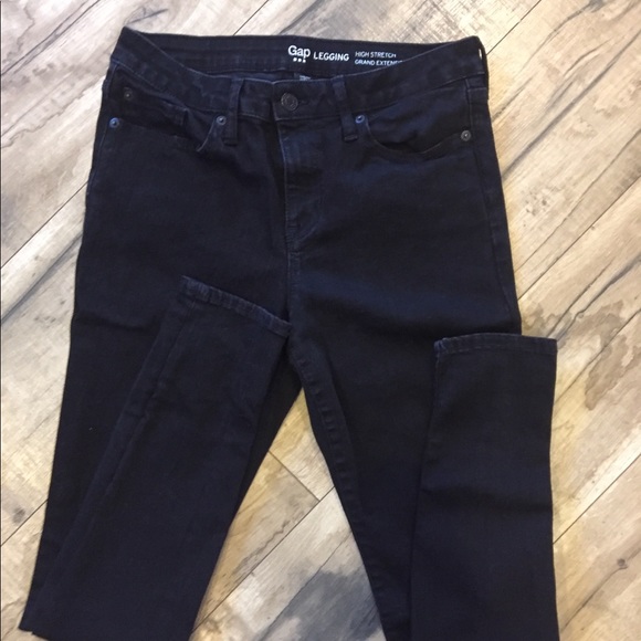 GAP Pants - Gap Black Denim hi-Rise Leggings